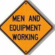Men Working Sign 36x36in.
