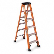 Aluminum & Fiberglass Step Ladders 6-16ft.